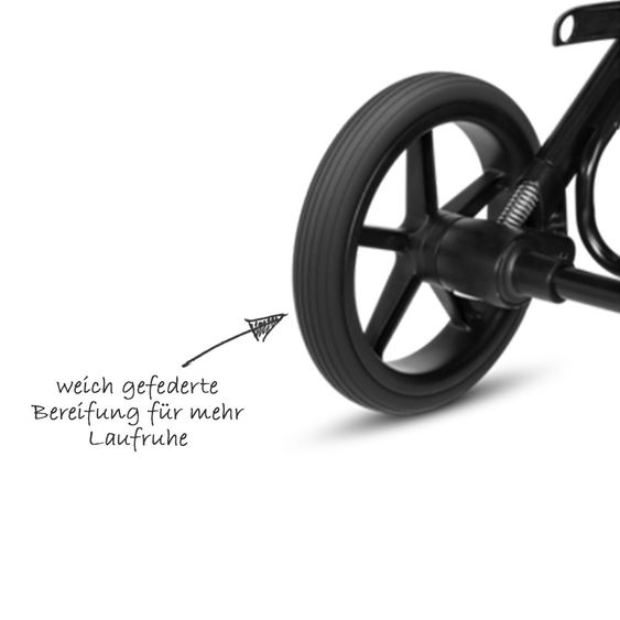 Cybex Sportwagen Balios S - Lavastone Black Black