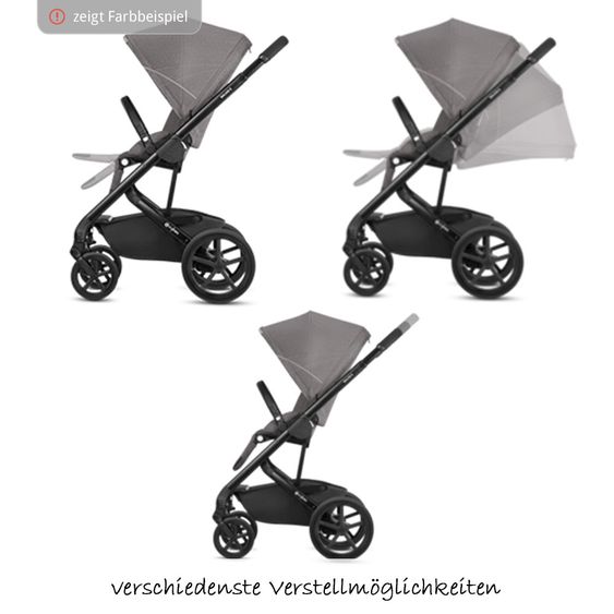 Cybex Sportwagen Balios S - Lavastone Black Black