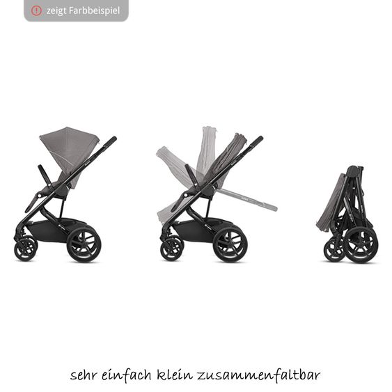 Cybex Sportwagen Balios S - Lavastone Black Black