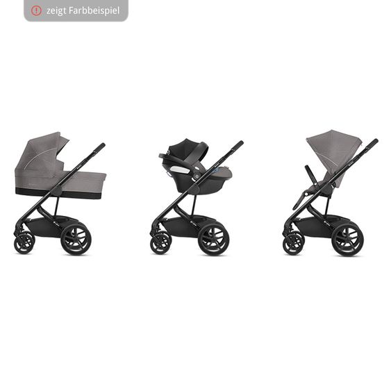 Cybex Sportwagen Balios S - Lavastone Black Black