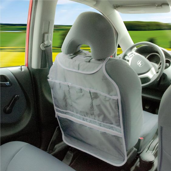 Diago Auto Organizer Rückenlehnenschutz - Grau