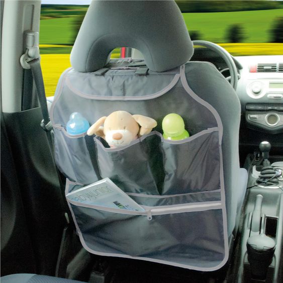 Diago Auto Organizer Rückenlehnenschutz - Grau