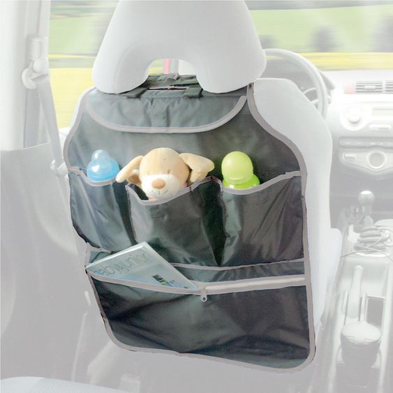 Diago Auto Organizer Rückenlehnenschutz - Grau