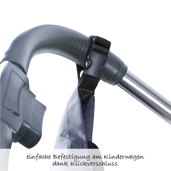 Diago Einkaufstasche für Kinderwagen - Grau