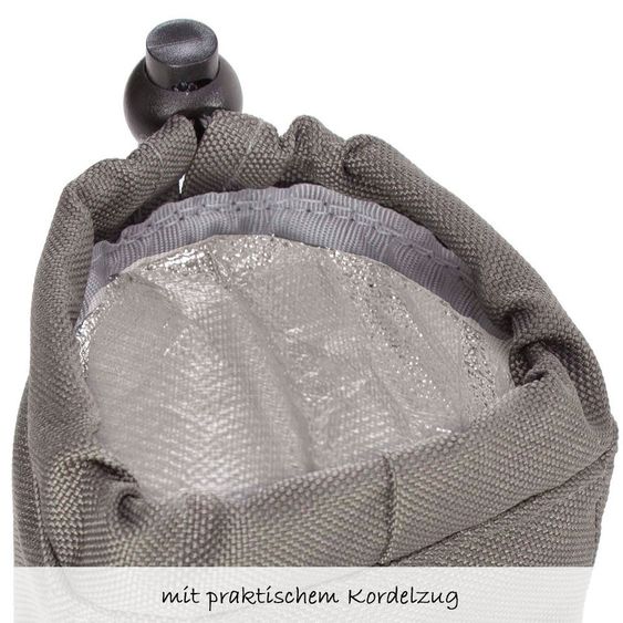 Diago Flaschenhalter für Kinderwagen - Grau