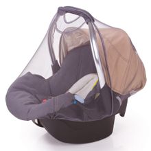 Insect screen for baby car seat - Grey