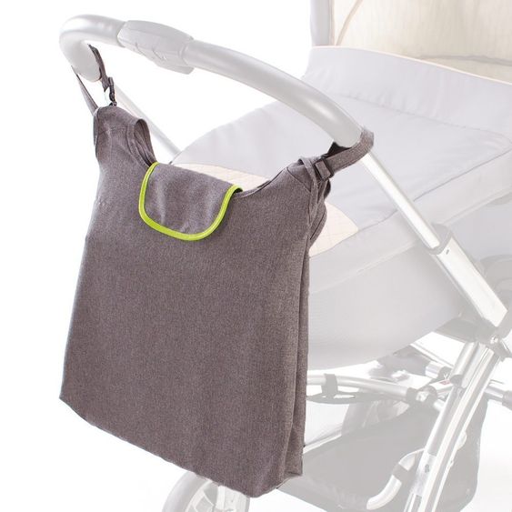 Diago Kinderwagen-Tasche Deluxe - Grau Grün