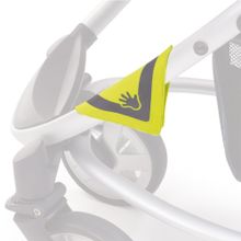 Reflektoren für Kinderwagen - 2er Pack  - Gelb