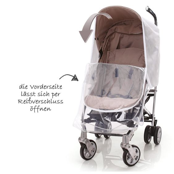 Diago Regenschutz Komfort für Sportwagen / Buggy