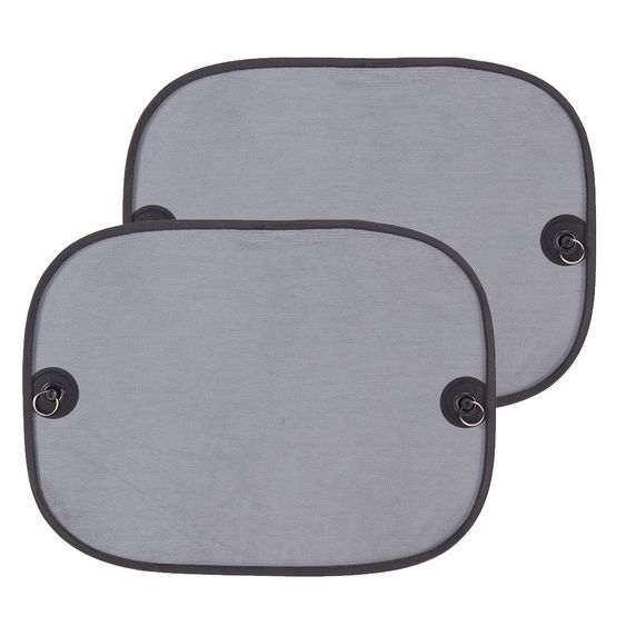 Diago Sunshades for side or rear windows 2 pack - Black