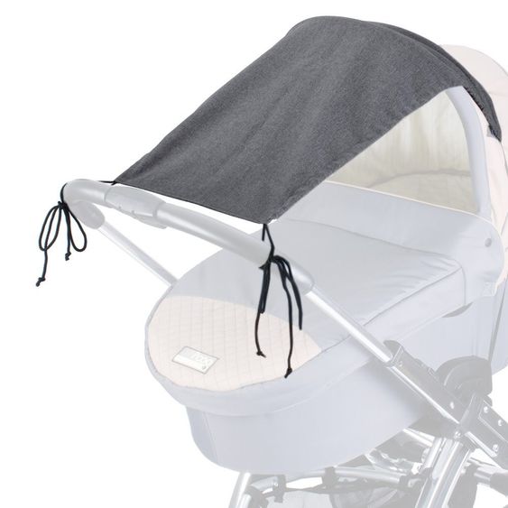 Diago Sonnensegel Deluxe für Kinderwagen 50+ - Grau