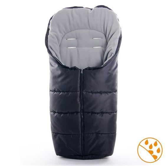 Diago Thermo-Fußsack Standard - Schwarz Grau