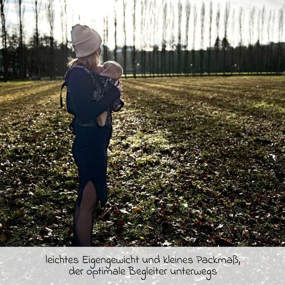 Didymos Babytrage DidyFix Fullbuckle ab Geburt - 3,5 kg - 20 kg - Anhock-Spreiz-Haltung, Bauch-, Rücken- und Hüfttrageweise, 100 % kbA-Baumwolle - Animal Print - Leo