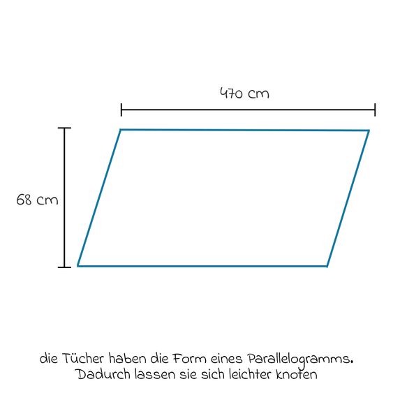 Didymos Babytragetuch ab Geburt - 3,5 kg - 20 kg - Anhock-Spreiz-Haltung, Bauch-, Rücken- und Hüfttrageweise, 100 % kbA-Baumwolle 68 x 470 cm - Prima - Natur