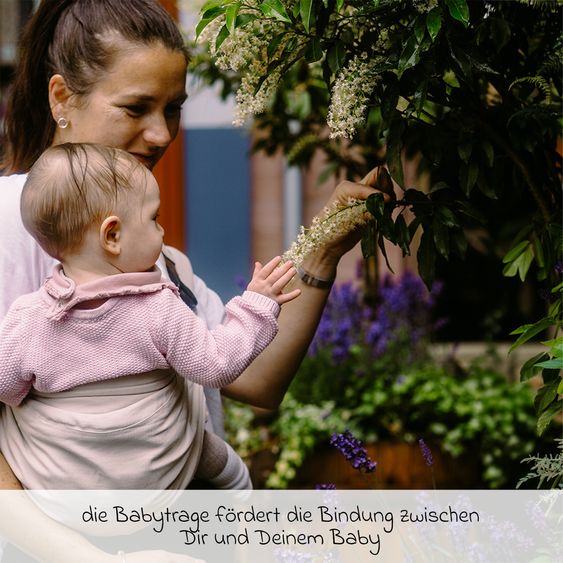 Didymos Hüfttrage DidyHip ab 5 Monate - 3 Jahre, 5,5 - 20 kg - Anhock-Spreiz-Haltung, Hüfttrageweise - Uni - Sand