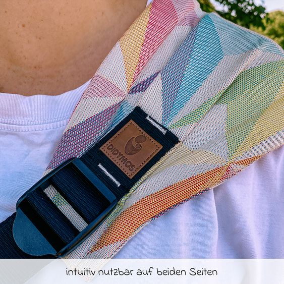 Didymos Hüfttrage DidyHip ab 5 Monate - 3 Jahre, 5,5 - 20 kg - Anhock-Spreiz-Haltung, Hüfttrageweise - Zephyr