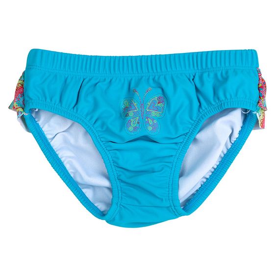 Dimotex Bade-Windelhose Schmetterling - Türkis - Gr. 62/68