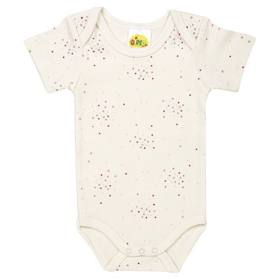 Dimotex Body Kurzarm - Punkte Offwhite - Gr. 50/56