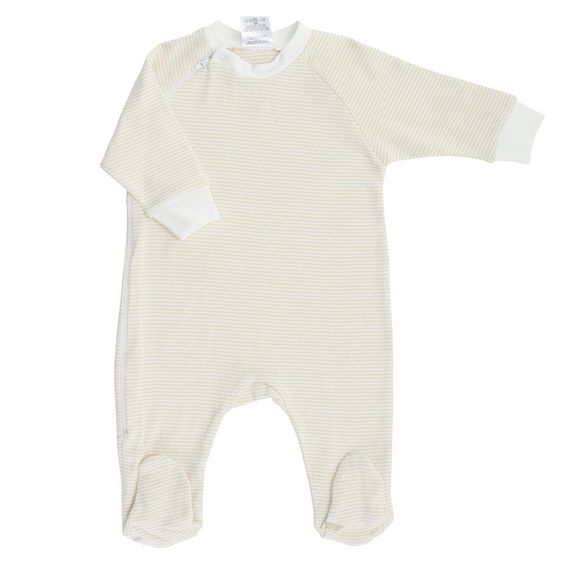 Dimotex Pigiama 1 pezzo - A righe - Bianco sporco - Taglia 62