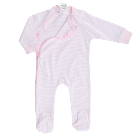 Dimotex Pajamas 1-piece - Striped - Pink - Size 62