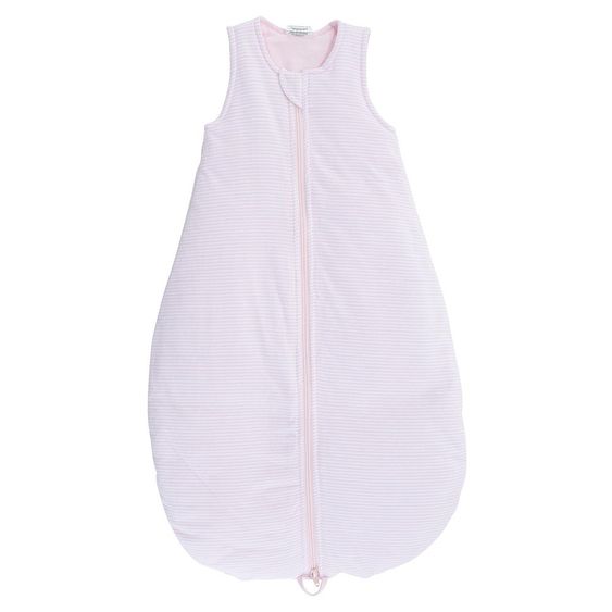 Dimotex Schlafsack wattiert - Ringel - Rosa - Gr. 62/68