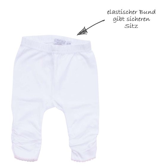 Dirkje 2-tlg. Set Kleid + Leggings - Herzen Rosa - Gr. 62