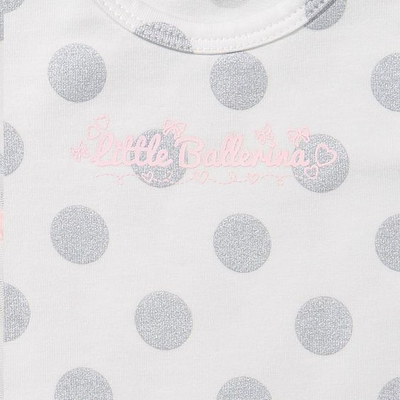 Dirkje 2-tlg. Set Kleid + Leggings - Little Ballerina Rosa Weiß - Gr. 56