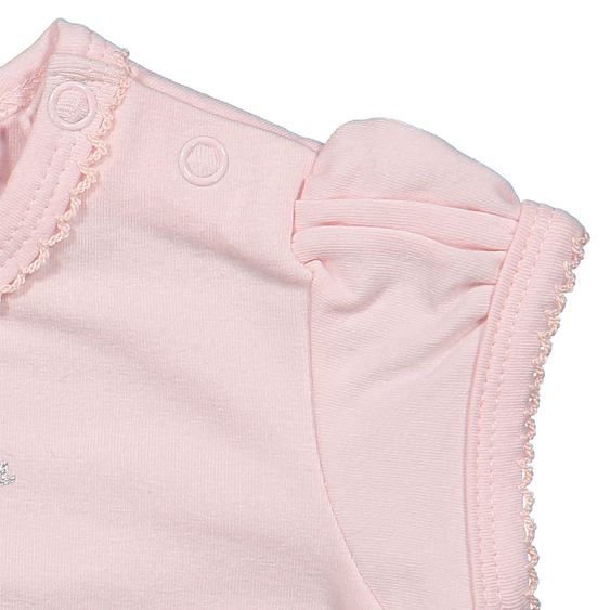 Dirkje 2-tlg. Set T-Shirt + Leggings mit Rock - For little Girls Rosa - Gr. 56