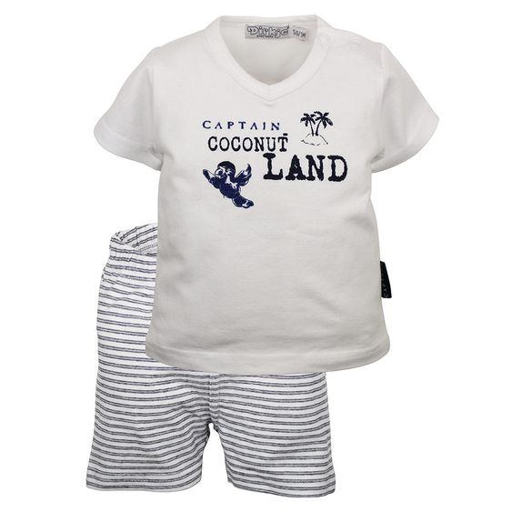 Dirkje 2-tlg. Set T-Shirt + Shorts - Captain Navy Weiß - Gr. 62