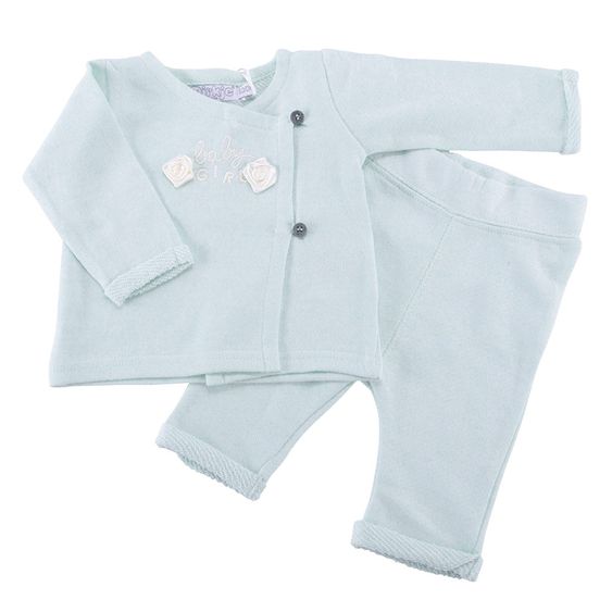 Dirkje 2-tlg. Set Wickelshirt + Hose - Mint - Gr. 50