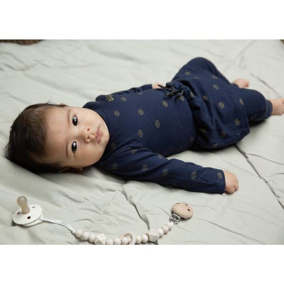 Dirkje 2tlg. Set Longshirt & Hose - Girls Blau - Gr. 56