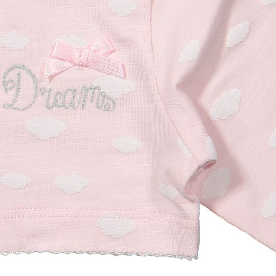 Dirkje 3-tlg. Set Kleid + Bolero + Leggings - Chase Your Dreams Rosa Weiß - Gr. 56