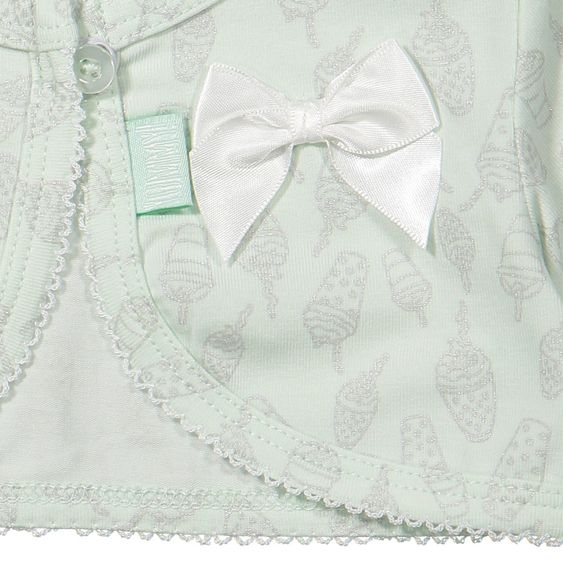 Dirkje 3-tlg. Set Kleid + Bolero + Leggings - Ice Cream Mint - Gr. 56