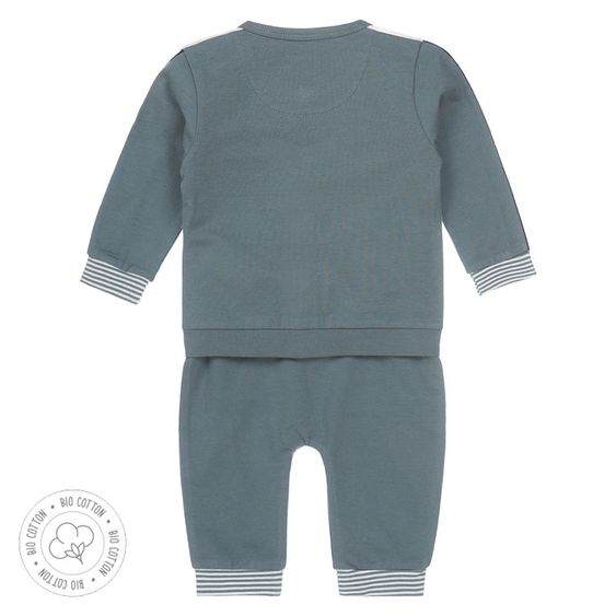 Dirkje 3tlg. Set Jacke & Shirt & Hose - Boys Grün - Gr. 56