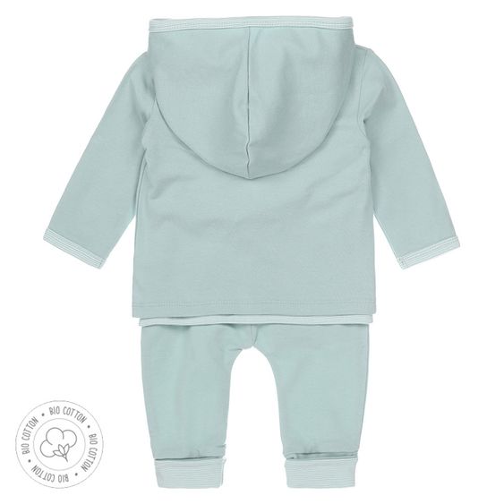 Dirkje 3tlg. Set Jacke & Shirt & Hose - Girls & Boys Hellgrün - Gr. 56