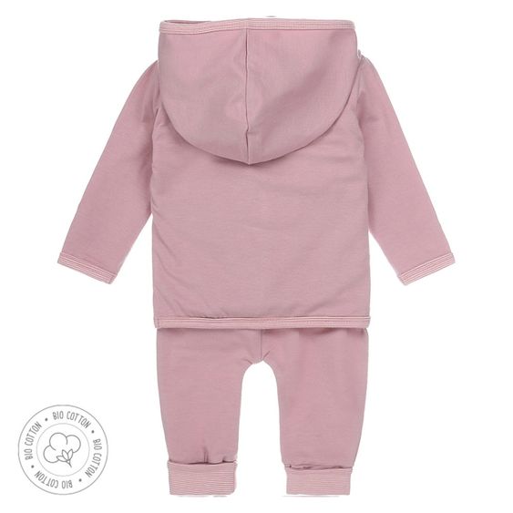 Dirkje 3tlg. Set Jacke & Shirt & Hose - Girls Rosa - Gr. 56