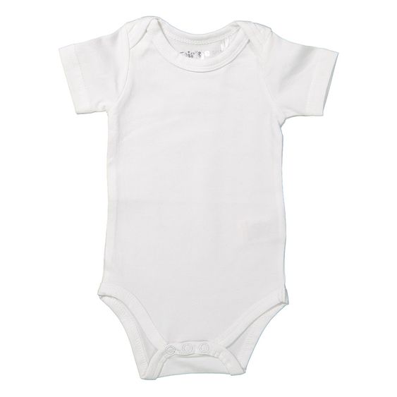 Dirkje Body Kurzarm - Weiß - Gr. 50/56