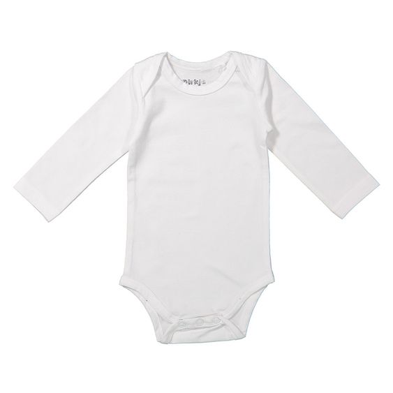 Dirkje Body Langarm - Weiß - Gr. 50/56
