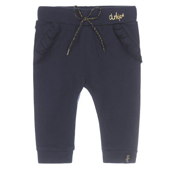 Dirkje Hose Uni - Girls Blau - Gr. 56