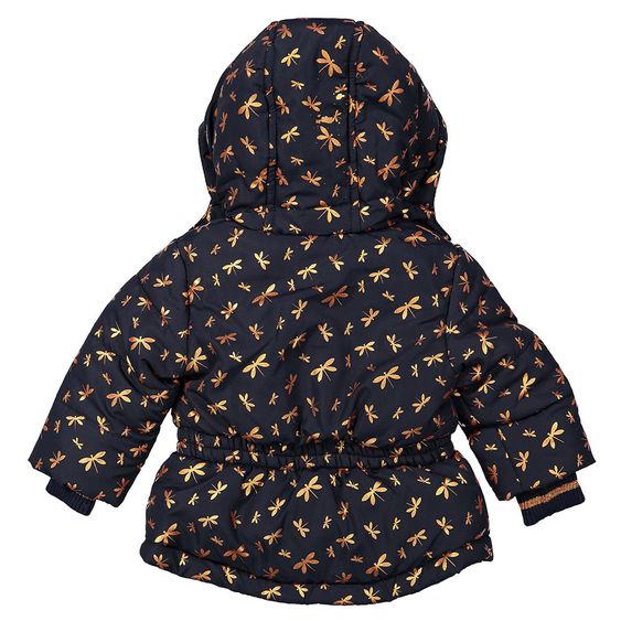 Dirkje Kapuzenjacke Libelle - Dunkelblau Gold - Gr. 56