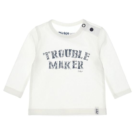 Dirkje Langarm-Shirt - Boys Weiß - Gr. 56
