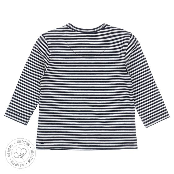 Dirkje Langarm-Shirt Ringel - Boys Blau - Gr. 56