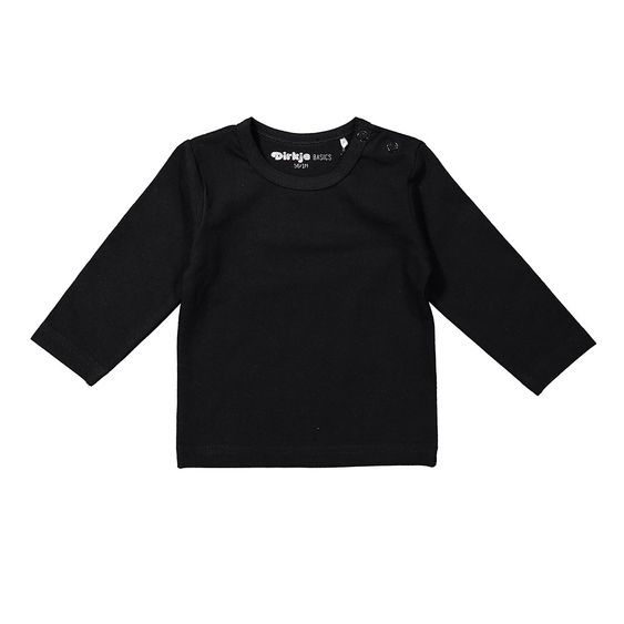 Dirkje Langarmshirt - Schwarz - Gr. 56
