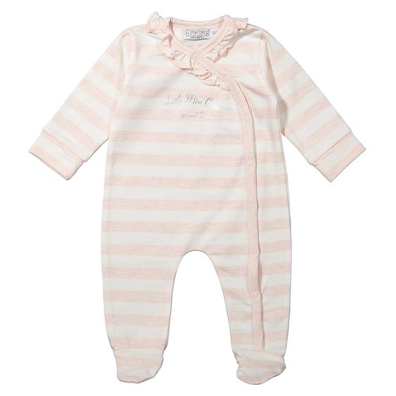 Dirkje Overall Little Miss Cutie - Streifen Rosa Weiß - Gr. 50