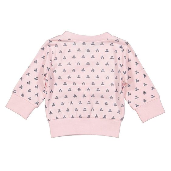 Dirkje Sweat Jacke - Blumen Rosa - Gr. 56