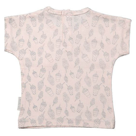Dirkje T-Shirt I Love Ice Cream Allover - Rosa - Gr. 56