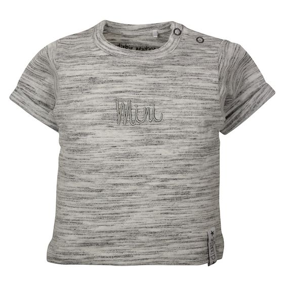 Dirkje T-Shirt Mini - Grau Melange - Gr. 74