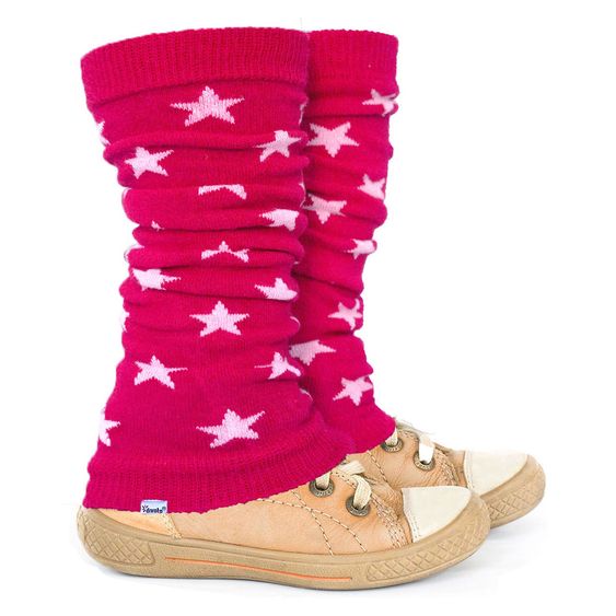 Divata Baby and children cuffs - stars - cherry