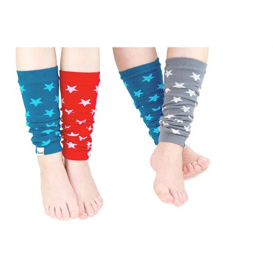 Divata Baby and children cuffs - stars - cherry