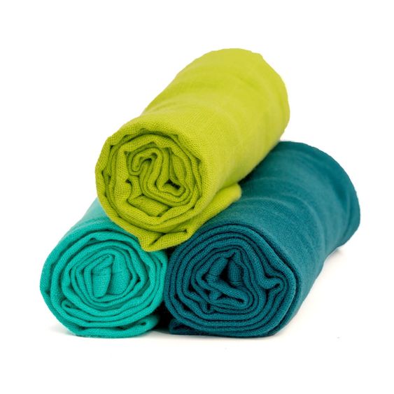 Divata Mulltücher 3er Set 80 x 80 - Jungs